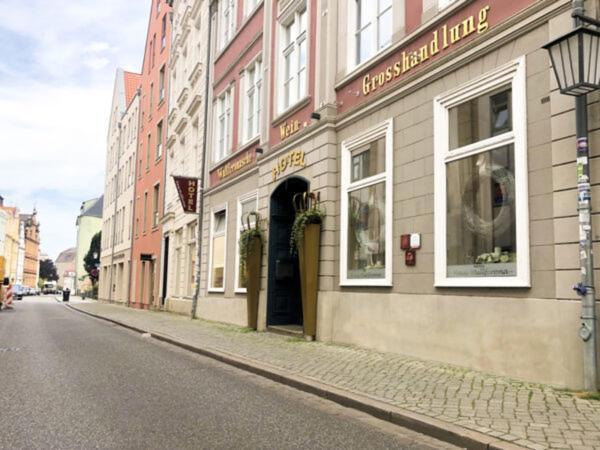 Haus Wullfcrona Hotel Щралзунд Екстериор снимка